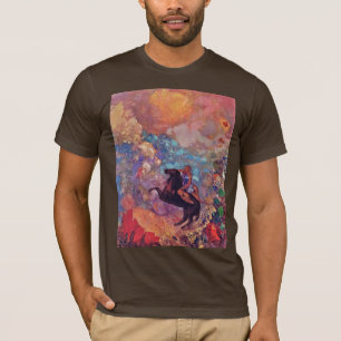 Muse On Pegasus By Redon Odilon (Best Quality) T-Shirt