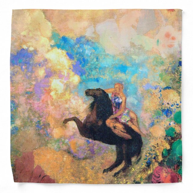 Muse on Pegasus, Redon Bandana (Front)