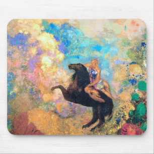 Muse on Pegasus, Redon Mouse Pad