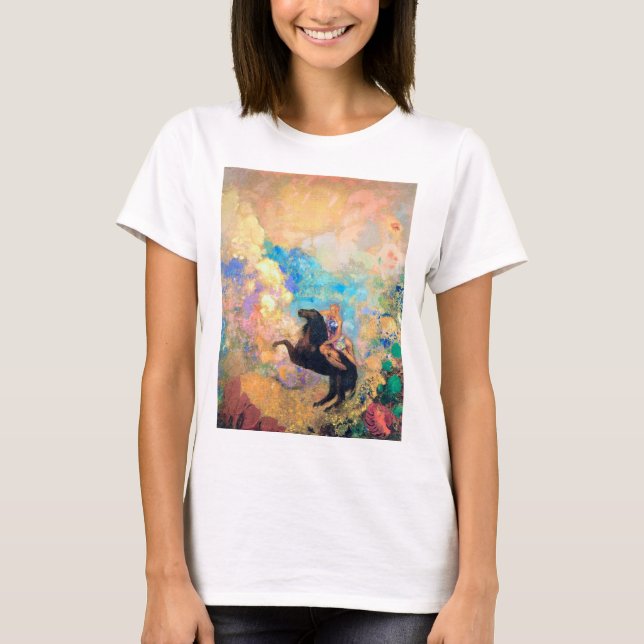Muse on Pegasus, Redon T-Shirt (Front)