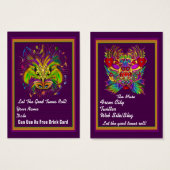 Muse Queen Mardi Gras Throw Card See notes (Front & Back)