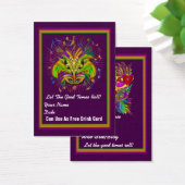 Muse Queen Mardi Gras Throw Card See notes (Desk)