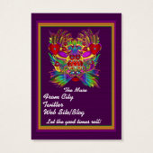 Muse Queen Mardi Gras Throw Card See notes (Back)
