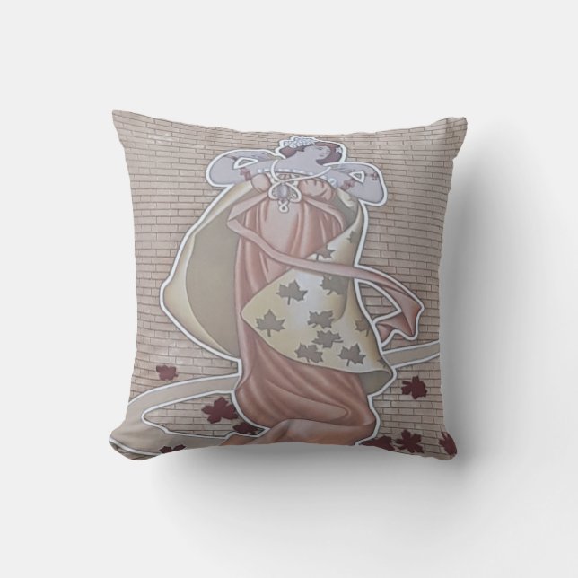 Muse Throw Pillow (Front)