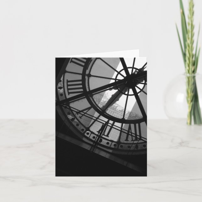 Musee d'Orsay Clock Card (Front)