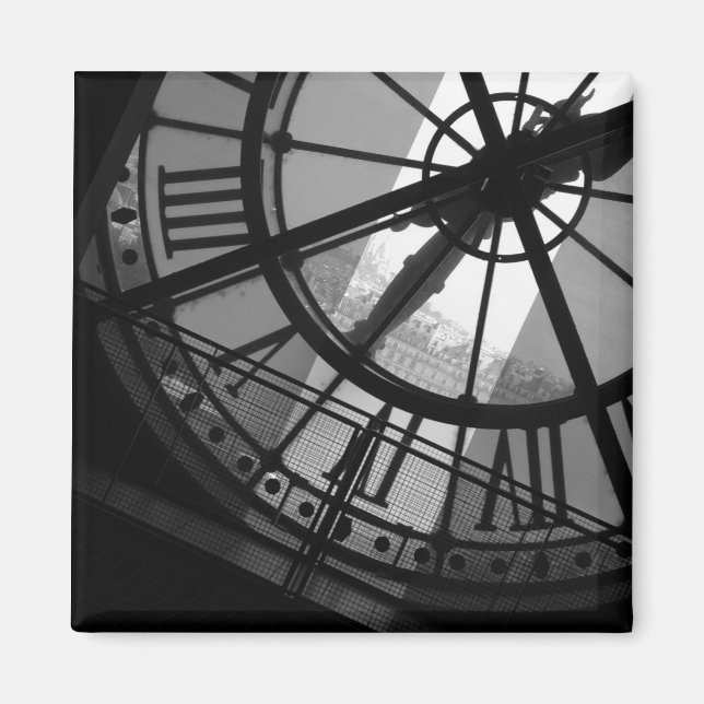 Musee d'Orsay Clock Magnet (Front)