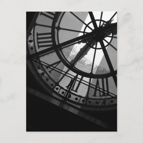 Musee dOrsay Clock Postcard