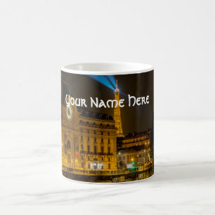 Musée d'Orsay in Paris at night Coffee Mug