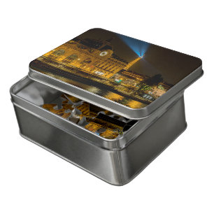 Musée d'Orsay in Paris at night Jigsaw Puzzle