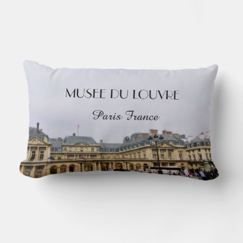 MUSE DU LOUVRE PARIS FRANCE pillow