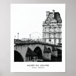 Mus&#233;e du Louvre Paris | Photography poster print