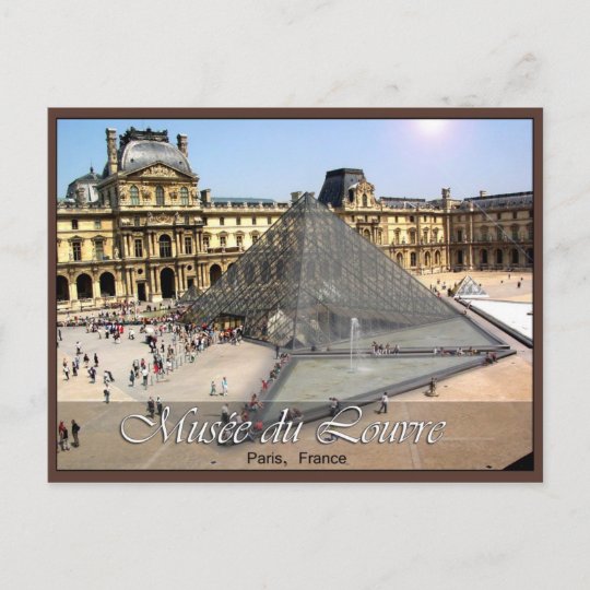 Musee du Louvre Postcard