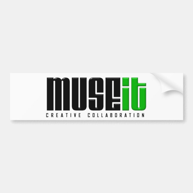 MUSEit Bumper Sticker (Front)