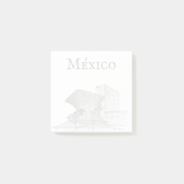 Museo Soumaya, Mexico City, Mexico Post-it Notes (Front)