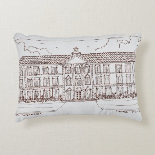 Museo Thyssen_Bornemisza  Madrid Spain Decorative Pillow