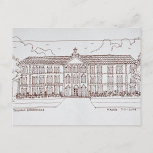 Museo Thyssen-Bornemisza   Madrid, Spain Postcard