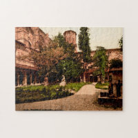 Museum Courtyard Toulouse France Jigsaw Puzzle