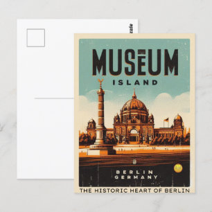 Museum island berlin-the historic heart of Berlin Postcard