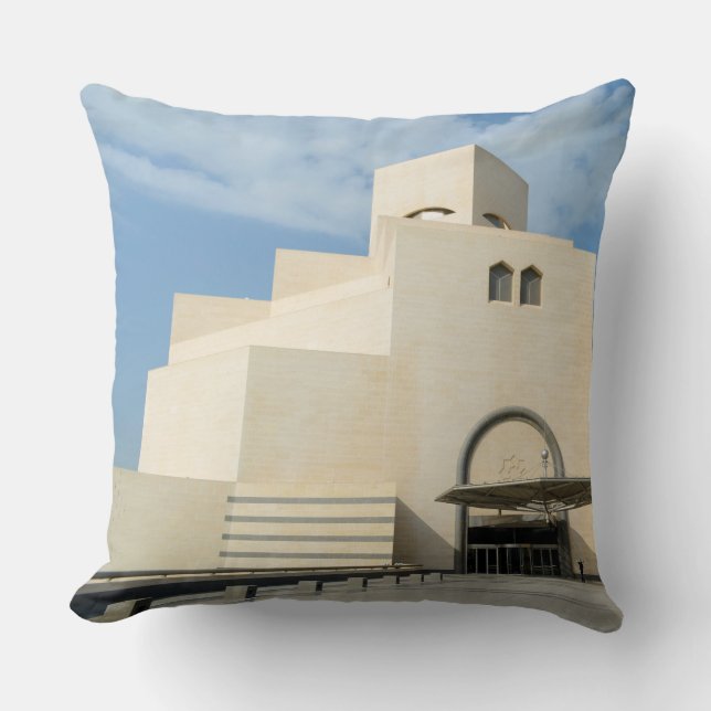 Museum of Islamic Arts, Qatar pillow (Front)