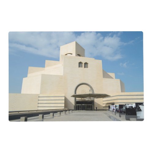 Museum of Islamic Arts Qatar placemat
