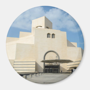Museum of Islamic Arts, Qatar round magnet