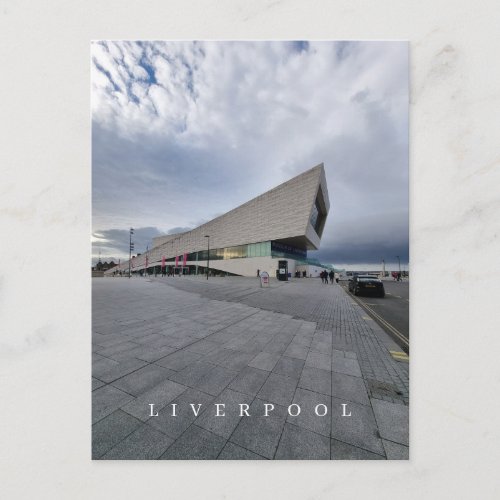 Museum of Liverpool view postcard
