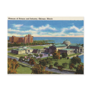 Museum of Science and Industry, Chicago, Illinois Postcard