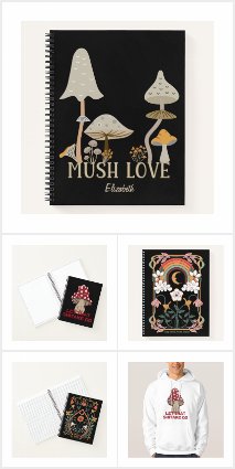Mush Love cottagecore accessories back to school