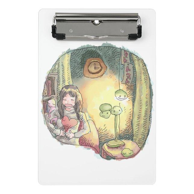 Mushi Sayani Mini Clipboard (Front)