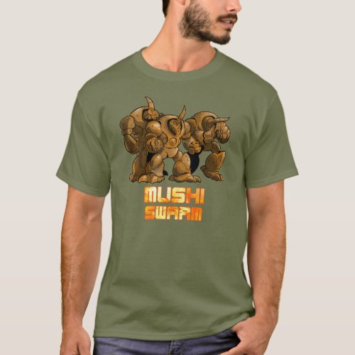 Mushi Swarm Brown T_Shirt