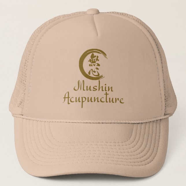 Mushin Acupuncture Merch Trucker Hat (Front)