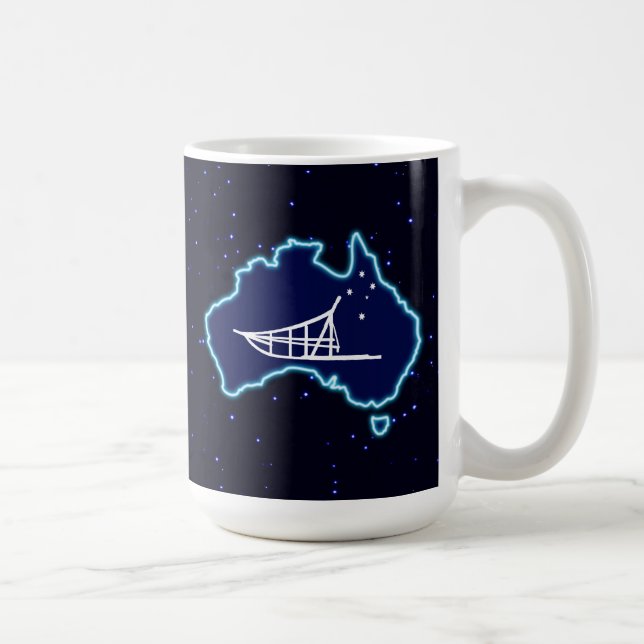 Mushing Down Under Coffee Mug (Right)