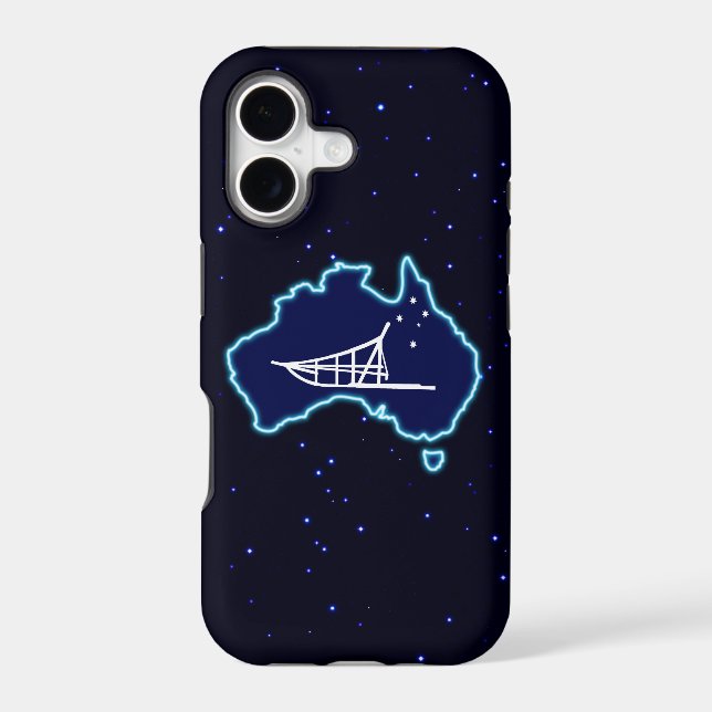 Mushing Down Under Iphone Case (Back)
