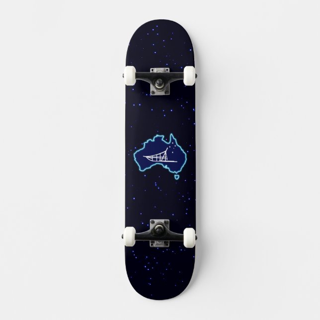 Mushing Down Under Skateboard Deck (Front)