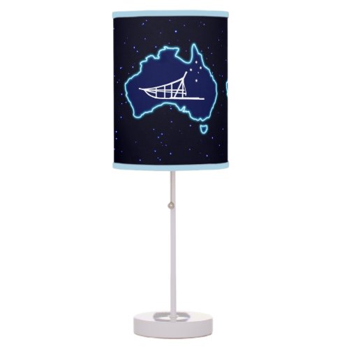 Mushing Down Under Table Lamp