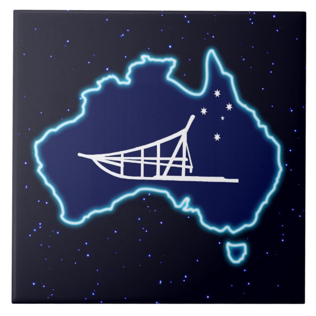 Mushing Down Under Tile (Front)