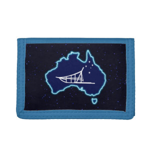 Mushing Down Under Tri-fold Wallet