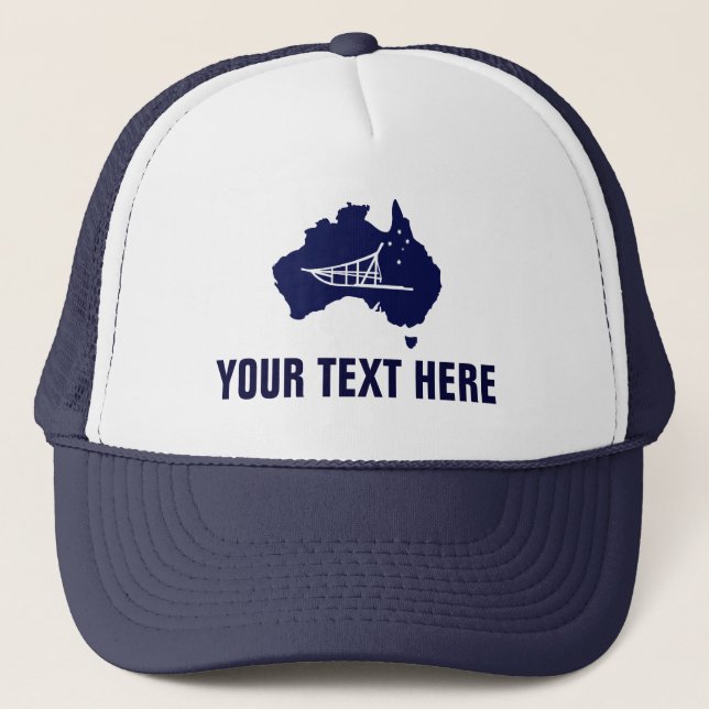 Mushing Down Under Trucker Hat (Front)