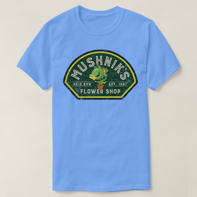 Mushniks Flower Shop T-Shirt (Design Front)
