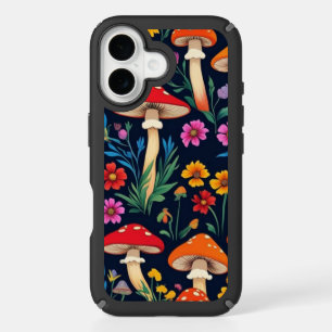 mushoom in the garden iPhone 16 case