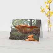 Mushroom13 Card (Yellow Flower)