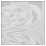 Mushroom, Abstract - White - Fabric