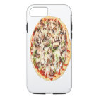 Mushroom and Green Peppers Cheese Pizza