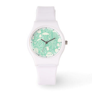 Mushroom Aqua Cream Watch