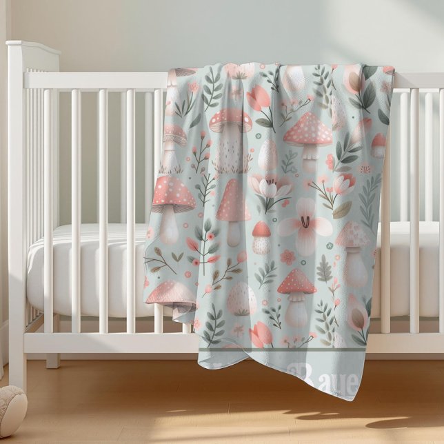  Mushroom Baby Blanket (Creator Uploaded)