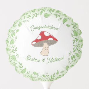Mushroom Baby Shower Balloon