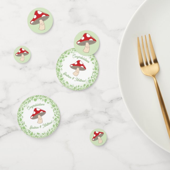 Mushroom Baby Shower Confetti (Group)