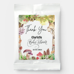 mushroom baby shower woodland forest hot chocolate drink mix
