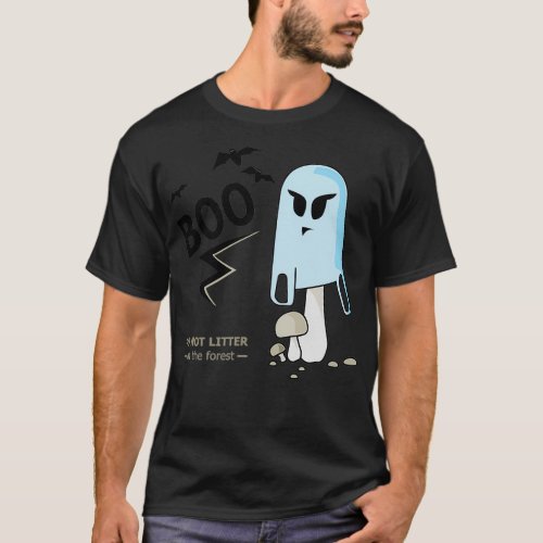 Mushroom Boo Bag for hiking T_Shirt