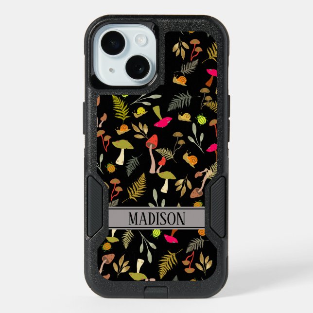 Mushroom Botanical Otterbox Case (Back)